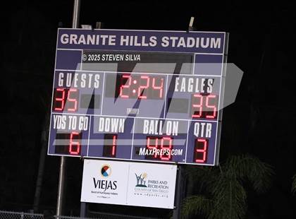 Thumbnail 2 in Pacifica vs. Granite Hills (CIF SoCal Regional Division 1-A Final) photogallery.