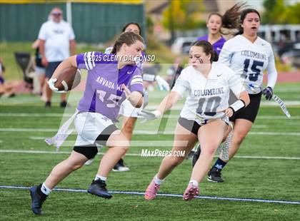 Thumbnail 3 in FR: Arvada West vs Columbine (Dakota Ridge High School) photogallery.