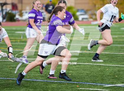 Thumbnail 3 in FR: Arvada West vs Columbine (Dakota Ridge High School) photogallery.