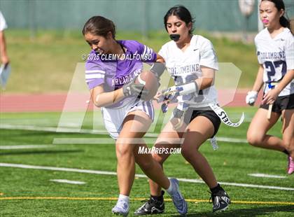 Thumbnail 3 in FR: Arvada West vs Columbine (Dakota Ridge High School) photogallery.