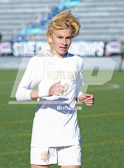 Thumbnail 1 in Notre Dame vs East Lyme (CIAC Class L Final) photogallery.