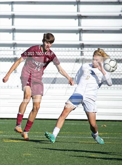 Thumbnail 1 in Notre Dame vs East Lyme (CIAC Class L Final) photogallery.