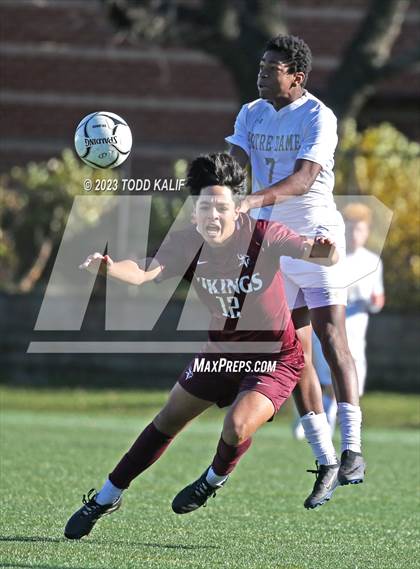 Thumbnail 3 in Notre Dame vs East Lyme (CIAC Class L Final) photogallery.