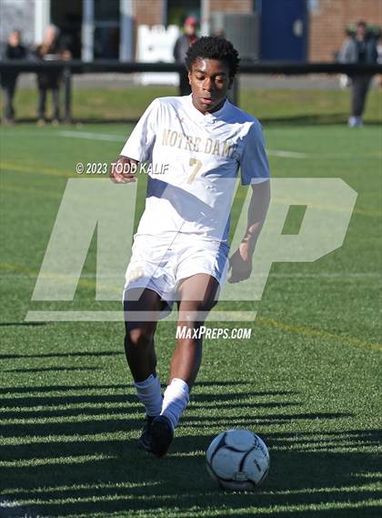 Thumbnail 2 in Notre Dame vs East Lyme (CIAC Class L Final) photogallery.