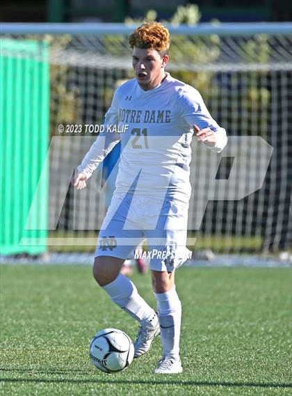 Thumbnail 2 in Notre Dame vs East Lyme (CIAC Class L Final) photogallery.