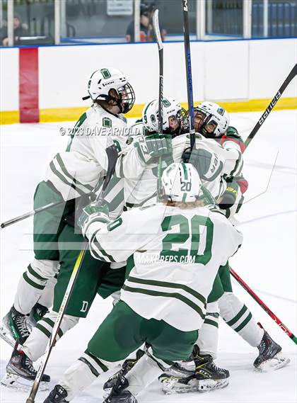Thumbnail 1 in Deerfield Academy vs. Milton Academy (Flood-Marr Tournament) photogallery.