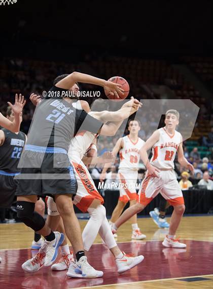 Thumbnail 2 in Pueblo West vs. Lewis-Palmer (CHSAA 4A Final Four) photogallery.