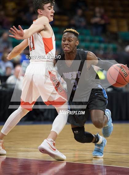 Thumbnail 3 in Pueblo West vs. Lewis-Palmer (CHSAA 4A Final Four) photogallery.