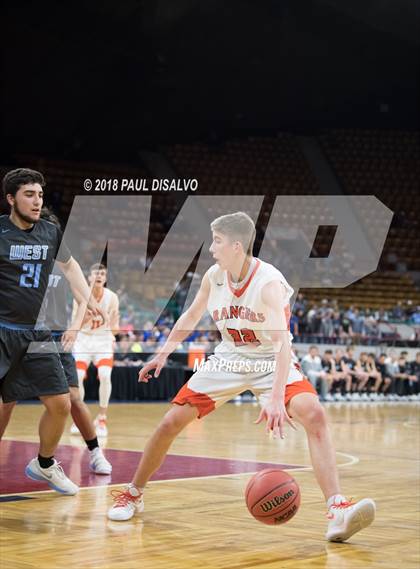 Thumbnail 1 in Pueblo West vs. Lewis-Palmer (CHSAA 4A Final Four) photogallery.