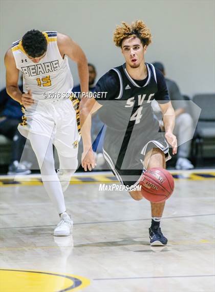 Thumbnail 2 in Saddleback Valley Christian vs. Temecula Valley (Rancho Christian Basketball Showcase) photogallery.