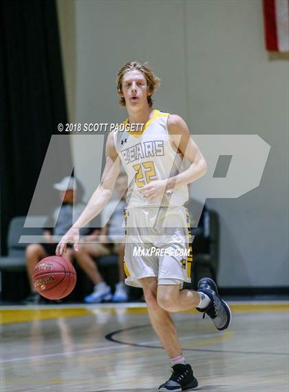 Thumbnail 3 in Saddleback Valley Christian vs. Temecula Valley (Rancho Christian Basketball Showcase) photogallery.