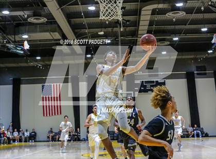 Thumbnail 2 in Saddleback Valley Christian vs. Temecula Valley (Rancho Christian Basketball Showcase) photogallery.