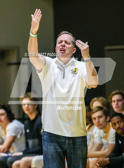 Thumbnail 1 in Saddleback Valley Christian vs. Temecula Valley (Rancho Christian Basketball Showcase) photogallery.