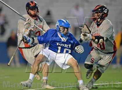 Thumbnail 1 in Syosset vs Port Washington (Section 8 Class A Semifinal) photogallery.