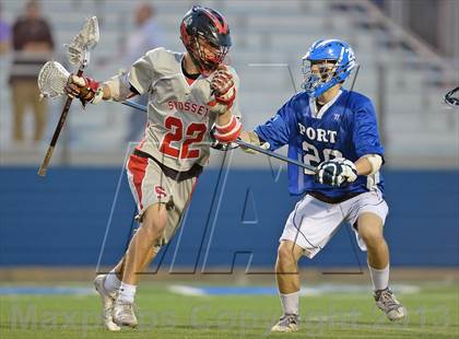 Thumbnail 1 in Syosset vs Port Washington (Section 8 Class A Semifinal) photogallery.