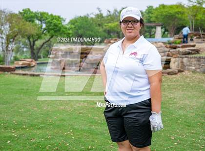 Thumbnail 1 in UIL Golf Girls 5A Region 4 District 25 Tournament photogallery.