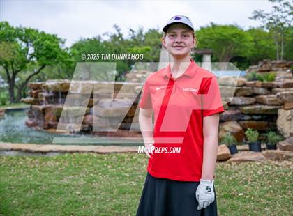 Thumbnail 1 in UIL Golf Girls 5A Region 4 District 25 Tournament photogallery.