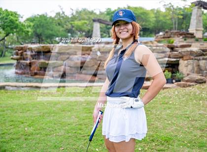 Thumbnail 1 in UIL Golf Girls 5A Region 4 District 25 Tournament photogallery.