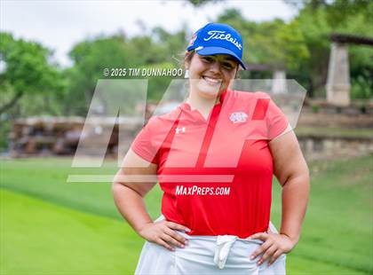 Thumbnail 1 in UIL Golf Girls 5A Region 4 District 25 Tournament photogallery.