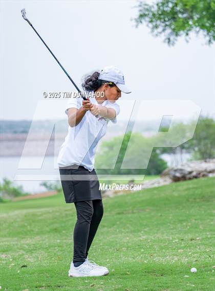Thumbnail 1 in UIL Golf Girls 5A Region 4 District 25 Tournament photogallery.
