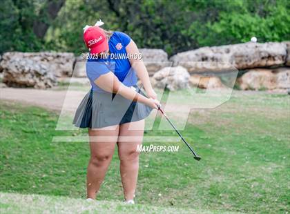 Thumbnail 2 in UIL Golf Girls 5A Region 4 District 25 Tournament photogallery.