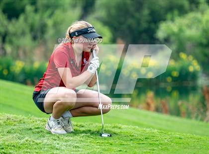 Thumbnail 1 in UIL Golf Girls 5A Region 4 District 25 Tournament photogallery.