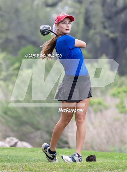 Thumbnail 1 in UIL Golf Girls 5A Region 4 District 25 Tournament photogallery.