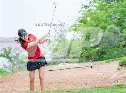 Thumbnail 1 in UIL Golf Girls 5A Region 4 District 25 Tournament photogallery.