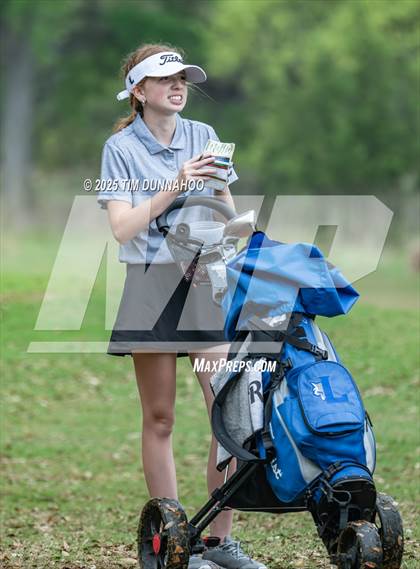 Thumbnail 1 in UIL Golf Girls 5A Region 4 District 25 Tournament photogallery.