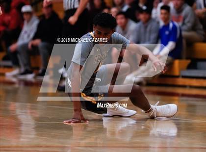 Thumbnail 1 in Temecula Valley vs. Rancho Bernardo (Holiday Hoops Classic) photogallery.