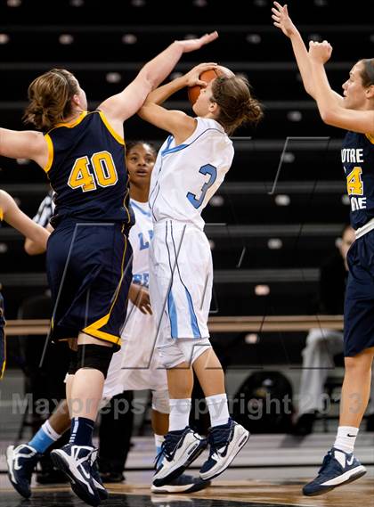 Thumbnail 2 in Notre Dame Academy vs Boone Co. (KHSAA Ninth Region Semifinal) photogallery.