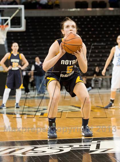 Thumbnail 3 in Notre Dame Academy vs Boone Co. (KHSAA Ninth Region Semifinal) photogallery.