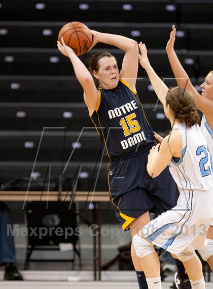 Thumbnail 1 in Notre Dame Academy vs Boone Co. (KHSAA Ninth Region Semifinal) photogallery.