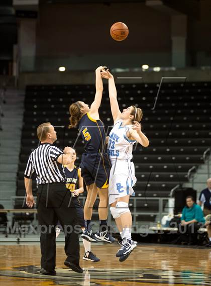 Thumbnail 2 in Notre Dame Academy vs Boone Co. (KHSAA Ninth Region Semifinal) photogallery.
