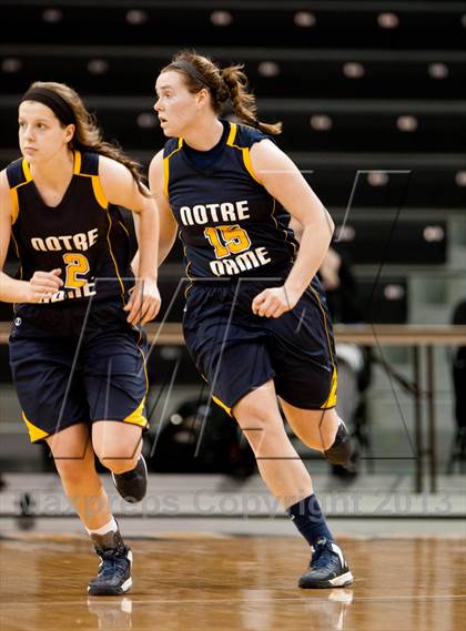 Thumbnail 1 in Notre Dame Academy vs Boone Co. (KHSAA Ninth Region Semifinal) photogallery.