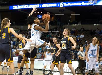 Thumbnail 3 in Notre Dame Academy vs Boone Co. (KHSAA Ninth Region Semifinal) photogallery.