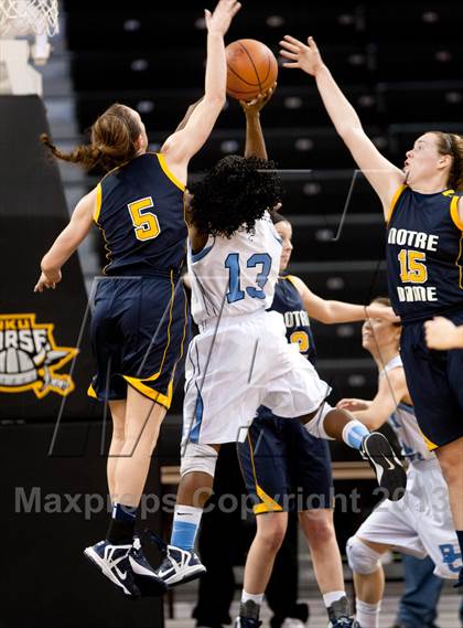 Thumbnail 1 in Notre Dame Academy vs Boone Co. (KHSAA Ninth Region Semifinal) photogallery.