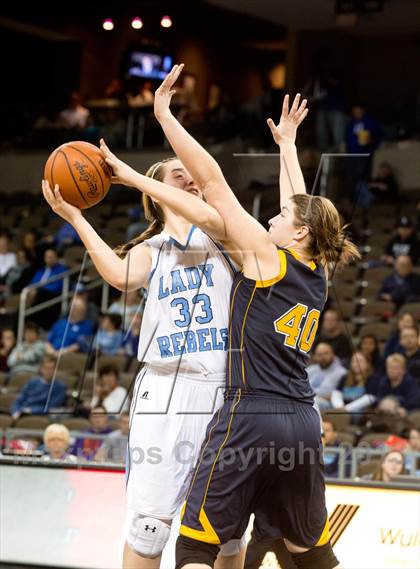 Thumbnail 1 in Notre Dame Academy vs Boone Co. (KHSAA Ninth Region Semifinal) photogallery.