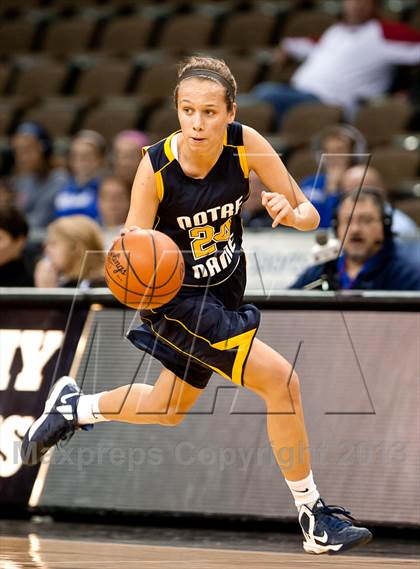 Thumbnail 2 in Notre Dame Academy vs Boone Co. (KHSAA Ninth Region Semifinal) photogallery.