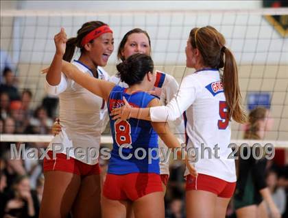 Thumbnail 1 in Los Alamitos @ Mira Costa (CIF SS Playoffs) photogallery.