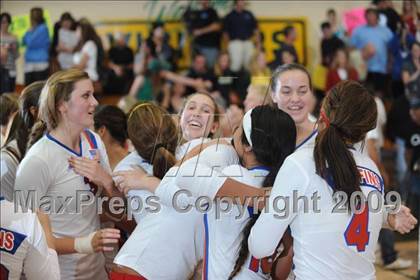 Thumbnail 3 in Los Alamitos @ Mira Costa (CIF SS Playoffs) photogallery.