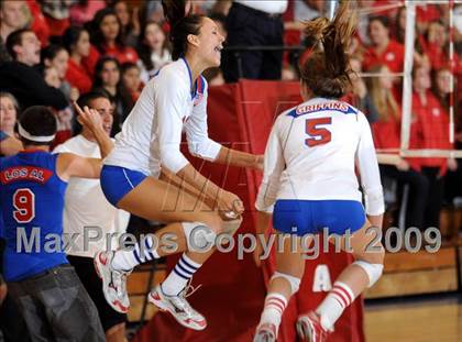 Thumbnail 2 in Los Alamitos @ Mira Costa (CIF SS Playoffs) photogallery.