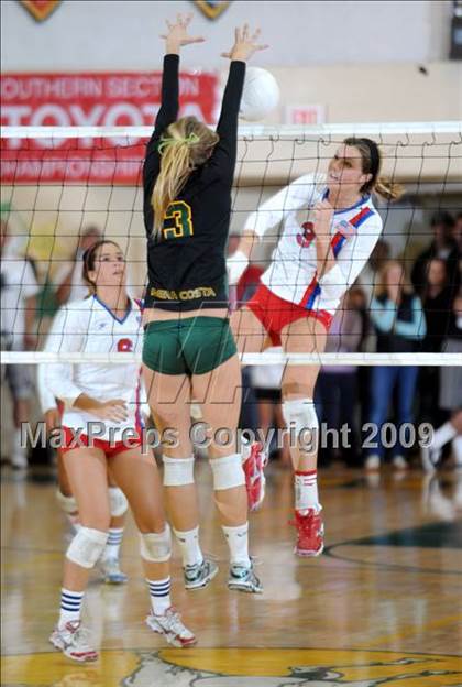 Thumbnail 1 in Los Alamitos @ Mira Costa (CIF SS Playoffs) photogallery.