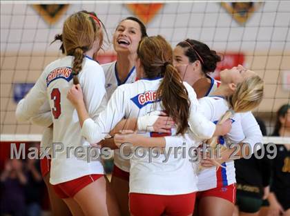 Thumbnail 3 in Los Alamitos @ Mira Costa (CIF SS Playoffs) photogallery.