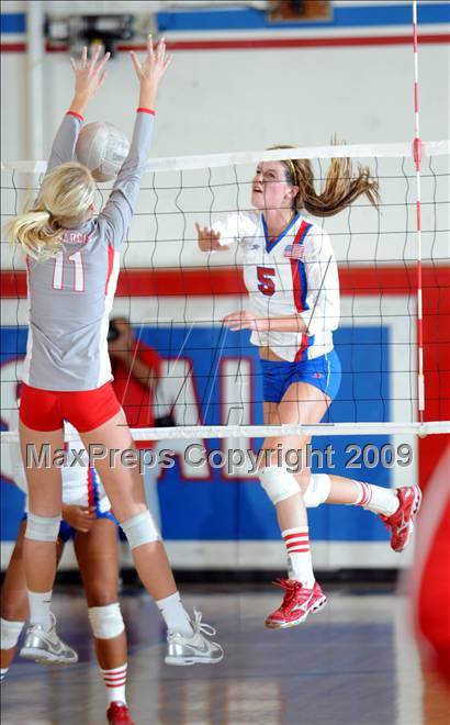 Thumbnail 1 in Los Alamitos @ Mira Costa (CIF SS Playoffs) photogallery.