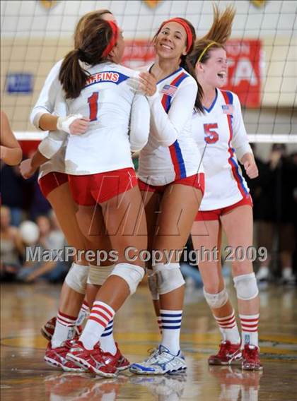 Thumbnail 3 in Los Alamitos @ Mira Costa (CIF SS Playoffs) photogallery.