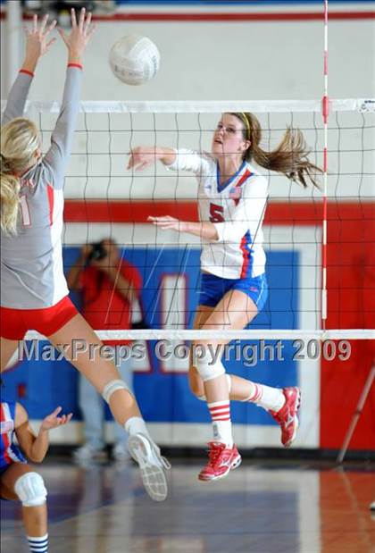 Thumbnail 2 in Los Alamitos @ Mira Costa (CIF SS Playoffs) photogallery.