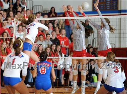 Thumbnail 3 in Los Alamitos @ Mira Costa (CIF SS Playoffs) photogallery.