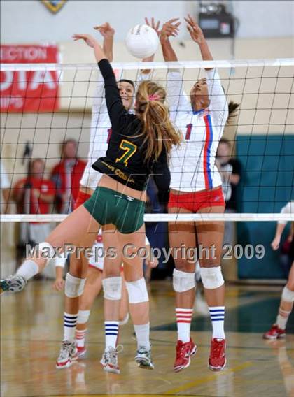 Thumbnail 1 in Los Alamitos @ Mira Costa (CIF SS Playoffs) photogallery.