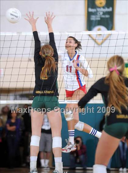 Thumbnail 3 in Los Alamitos @ Mira Costa (CIF SS Playoffs) photogallery.